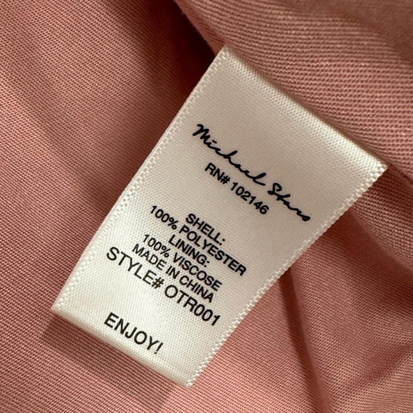 Michael Stars Amelia Moto Jacket Small pink - Picture 8 of 9